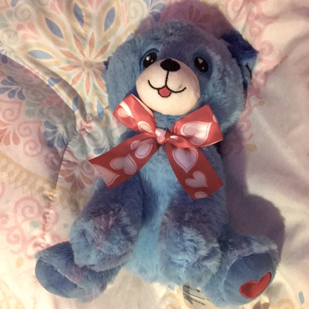 Blue dog plushie💙